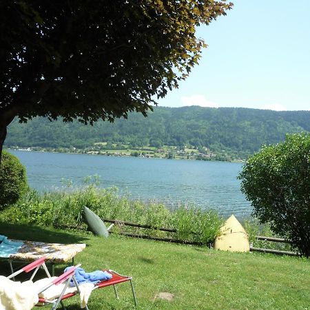 Anna Seeblick Appartement, Haus Haensel&Gretel Am Ossiachersee Mit Direktem Seezugang, Hallenbad Bodensdorf Ngoại thất bức ảnh