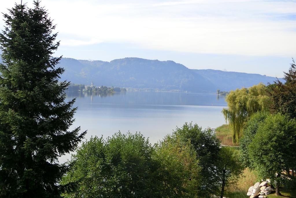 Anna Seeblick Appartement, Haus Haensel&Gretel Am Ossiachersee Mit Direktem Seezugang, Hallenbad Bodensdorf Ngoại thất bức ảnh